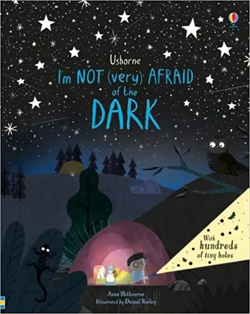 Book Cover: I'm NOT (very) AFRAID of the Dark (with hundreds of tiny holes)