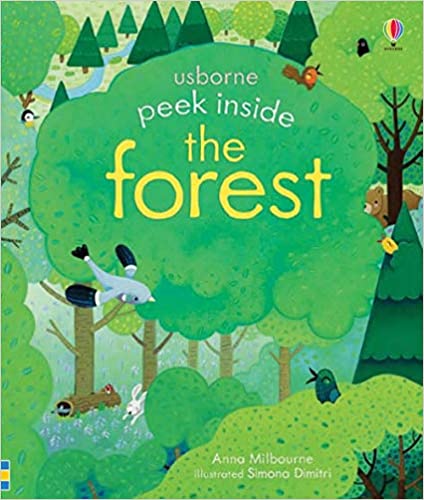 Book Cover: Peek Inside the Forest (Usborne)
