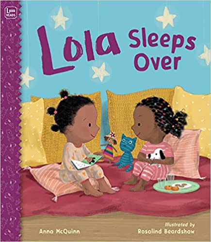 Book Cover: Lola Sleeps Over