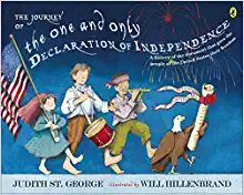 Book Cover: The Journey of the One and Only Declaration of Independence